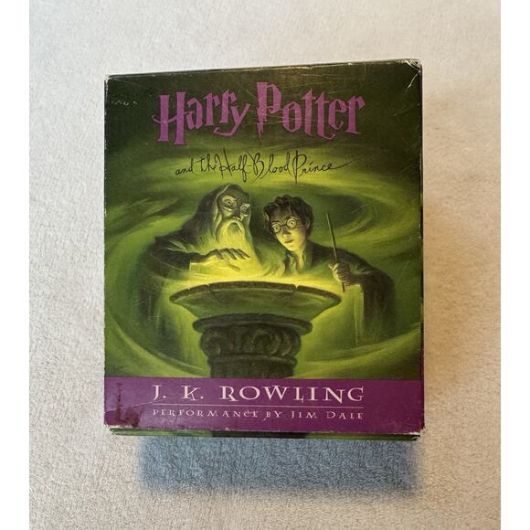 Harry Potter And The Half-Blood Prince 17 CD Audio Book Jim Dale Unabridged Set - Picture 1 of 7
